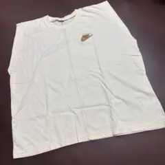 NIKE タンクトップ ノースリーブ コットン アイボリー XLのサムネイル