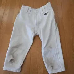 ミズノ　ユニフォーム　練習着　140 白　ショートフィット