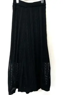 ❤ロングスカート　ブラック❤
