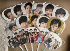 嵐＆にの うちわ16枚＋ミニ5枚セット