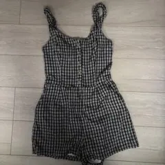 Hollister ギンガムチェック オールインワンのサムネイル