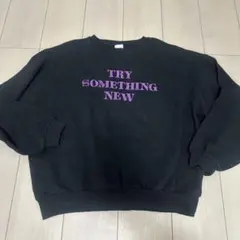 MOUSSY 黒 スウェット 本日限定値下げ