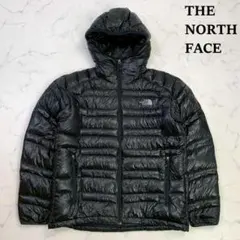 美品★ノースフェイス フラッシュ フーディー ダウンジャケット L　D911