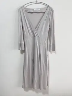 M-premier（36）エムプルミエ カシュクールワンピースのサムネイル