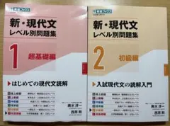 新・現代文 レベル別問題集 1・2セット