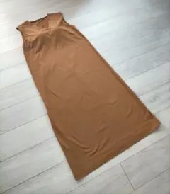 ユニクロ ✕マメクロゴウチ　エアリズムコットンブラワンピース　XL