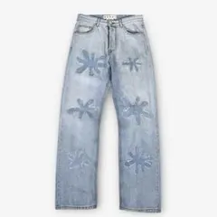 【良品】MARNI/マルニ　デニムパンツ　フラワー パッチ　2022ss　W30