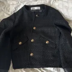 ZARA ツイードジャケット