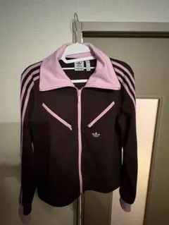adidas トラックジャケット ピンク ブラウン Y2K 韓国