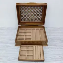 ♢401アクセサリーケース ジュエリーボックス 収納 小物入れ 木製