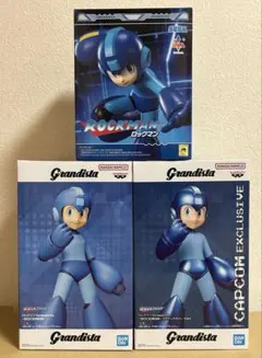 【ロックマン】プライズフィギュア　3点セット