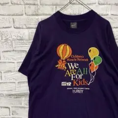 USA製90sヴィンテージTシャツ！シングルステッチパープル古着L 0617のサムネイル