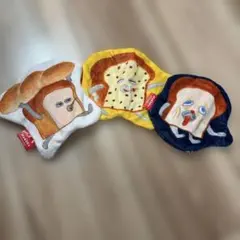 新品.未使用品.パンどろぼう.ミニポーチ.3個セット.ガチャポン.ガチャガチャ.