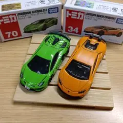 トミカ ランボルギーニ アヴェンタドール SVJ ウラカン 2台セット