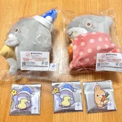 フクヤ　キャラ福くじ　おでかけ子ザメ　Ｂ賞　E賞　5点セット