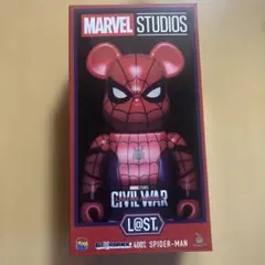 ʕ*ʔ様 MARVEL BE@RBRICK 400% SPIDER-MANラスト - メルカリ
