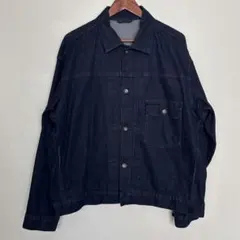 【美品】ユニクロ UNIQLO デニム ジャケット 1stタイプ XL