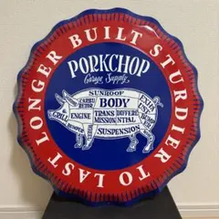 PORKCHOP GARAGE SUPPLY CROWN METAL SIGN