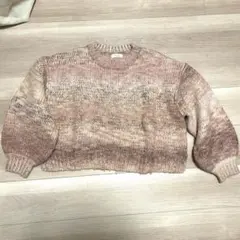 LOWRYSFARM ピンクニット