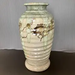 相馬焼き花瓶 大堀相馬焼 松永窯 耳付き花瓶(大) | カテゴリーで探す,インテリア