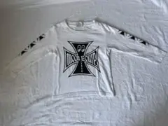 アイアンクロス スカル Tシャツ ハーレーダビッドソン old skate 