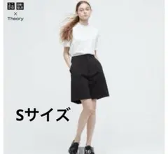 UNIQLO theory 感動タックイージーショートパン ツ ユニクロ S