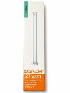 DAIWALIGHT コンパクト形蛍光ランプ FPL27EX-N