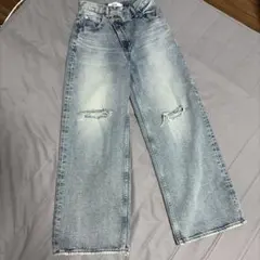 AZUL BY MOUSSY ダメージデニムパンツ S ほぼ未使用のサムネイル