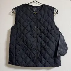 UNIQLO ユニクロパフテックキルティングベスト　ウォームパデッド ブラックS