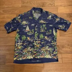 90s Ralph Lauren Shirt IMPORTED SILK 複葉機 - メルカリ
