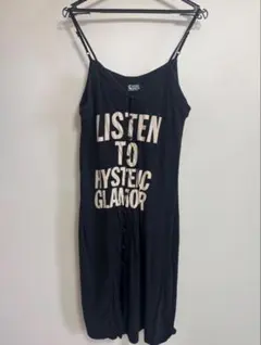 HYSTERIC GLAMOUR キャミワンピース ブラックのサムネイル