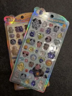 うるちゅるポップシール　モジョジョmojojojo 2枚セット