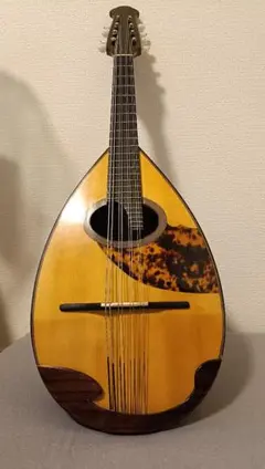 マンドラ 石川捷二郎 リブ 彫り込み マンドリン ハードケース付