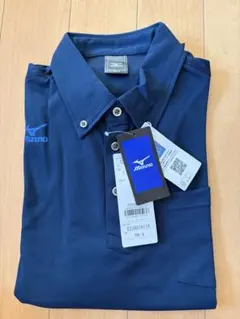 Mizuno 作業用 ネイビーポロシャツ 3XL (3着セット)