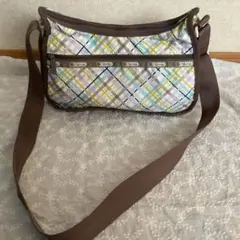 LeSportsac チェック柄 ショルダーバッグ