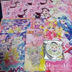 キュアズキューン　アクリルキーホルダー　プリルン　缶バッジ　感謝祭　限定品