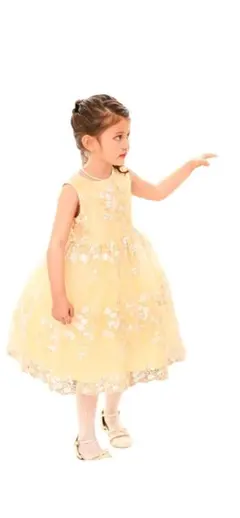 キャサリンコテージ　刺繍、チュール　ドレス　120センチ