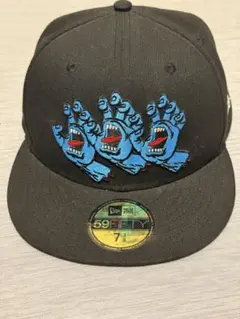 NEW ERA 59FIFTY SANTA CRUZ BLACK 7 3/8