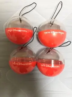 ディズニー　ガチャガチャ　空カプセル　空ケース 大量　4個セット
