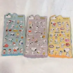 スヌーピー マシュマロ シールセット 3枚