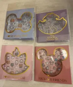 ディズニーストア　ぷっくりシール　コンプ