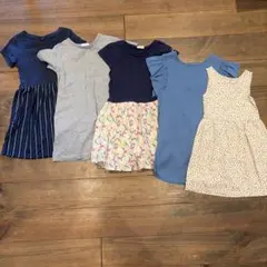女の子ワンピース　まとめ売り　110サイズ