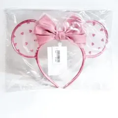 ディズニー 東京ディズニーリゾート カチューシャ レース ピンク ミニー