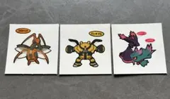 ポケモンパン シール コロトック エレキブル ムウマーシ ムウマ3枚セット