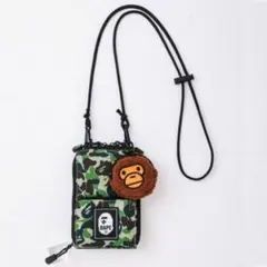 訳あり付録　ベイプキッズ　じゃばら式CAMOスマホショルダー&マイロコインケースのサムネイル