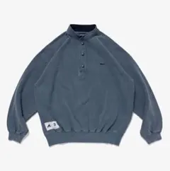 DESCENDANT VOIL HENLEY NECK PIGMENT DYEのサムネイル