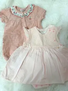 SLAP SLIP ロンパース２着セット