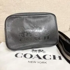 未使用級 COACH ジェス ホースアンドキャリッジ カメラバッグ 黒 レザー COACH コーチ ジェス カメラバッグ ホース＆キャリッジ 黒 - メルカリ