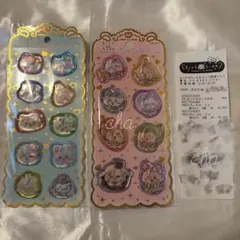 【正規品】まじかるちいかわ ウォーターシール おかお みんな 2種セット