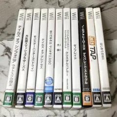Wiiソフト11本まとめ売り